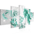 Wandbilder Wohnzimmer XXL Blumen Lilien Moderne Bild Abstrakt
